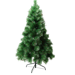 Brad artificial de Craciun AT PERFORMANCE®, tip pin, clasic, pentru interior/exterior, inaltime 210 cm, verde, suport metalic inclus.