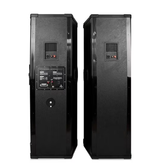 Sistem Audio Profesional VALLIODOR 2025 – 560W, 4 Difuzoare 15”, 2 Microfoane Wireless, Telecomandă