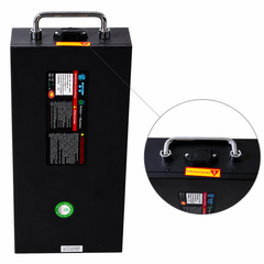 Acumulator Li-Ion pentru Scuter Electric, 60V 20Ah, 1200Wh, Carcasă Metalică, Mâner pentru Transport, 33 × 19 × 8 cm