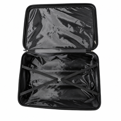 Set 3 Valize de Voiaj ABS, Mare 73 cm + Medie 65 cm + Cabină 55 cm, Roți Duble 360°, Mâner Telescopic, Carcasă Rigidă Rezistentă (Copie)
