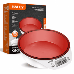Cântar Electronic De Bucătărie Haley HY-5023, Cu Bol, Capacitate 5 Kg, Precizie 1 G, Display LCD