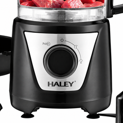Robot de Bucătărie HALEY® HY-1325, 8 în 1, 1500W, Blender 1.5L, Procesor 1L, 2 Viteze + Pulse, Lame Inox