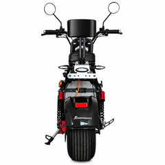 Scuter Electric 2 Persoane, Viteză Limitată 25 km/h – Fără Permis,  Motor 1500W, Baterie 20Ah, Suspensie Hidraulică, COC Inclus