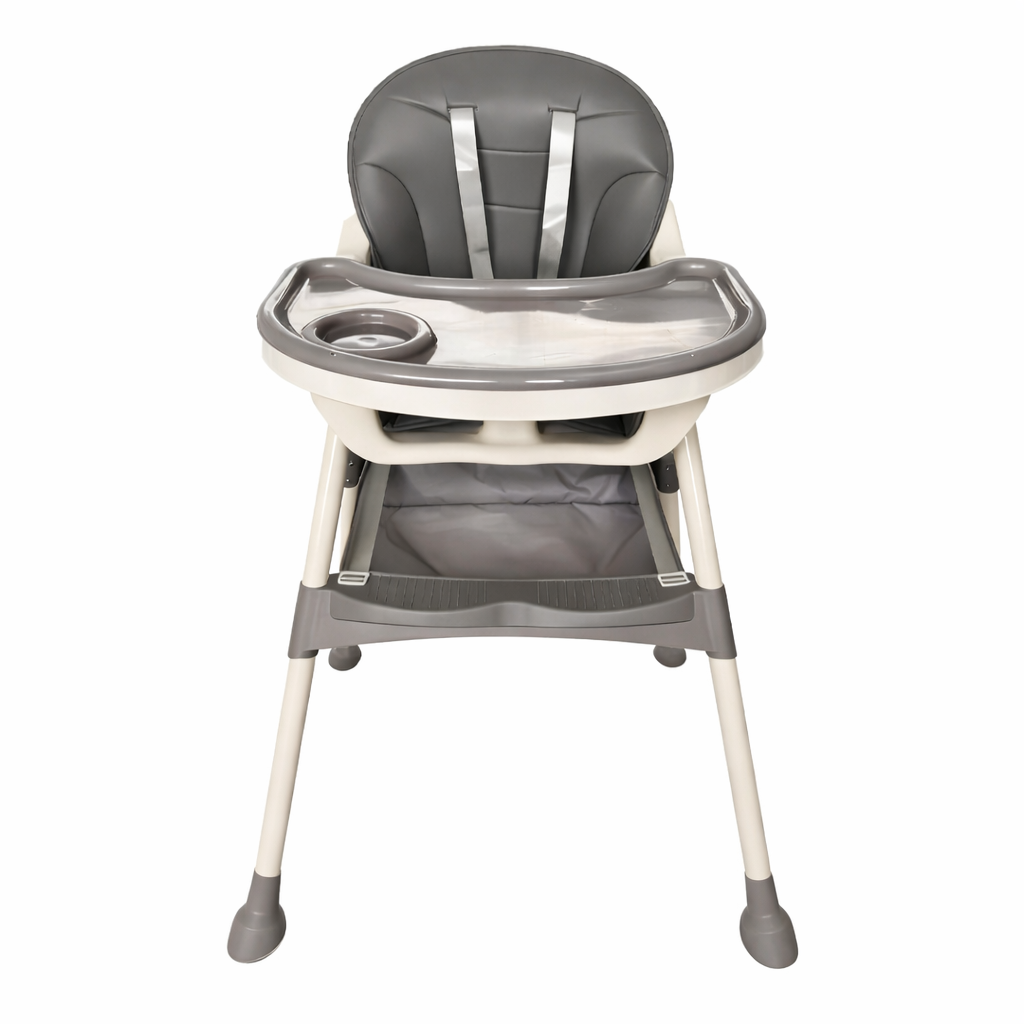 Scaun de masă pentru bebeluși KIDOO KD-44, Roz, cu centură de siguranță în 5 puncte