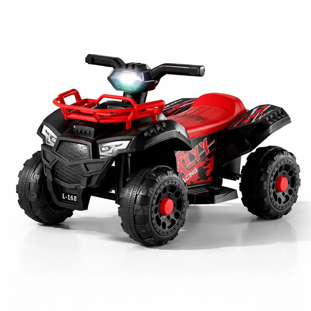 ATV Electric Copii KIDOO® L-168, 6V, 3–5 km/h, 3–8 ani – Distracție Off-Road, Sigur și Ușor de Utilizat