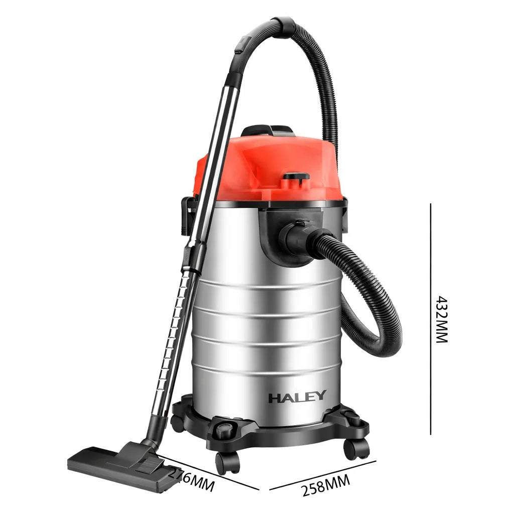 Aspirator Industrial Umed și Uscat HALEY HY-9935, 2800W, 35L, Funcție Suflare