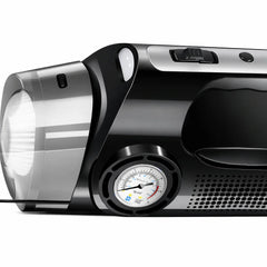 Aspirator Auto Portabil HALEY HY-3921, 4 în 1 – Aspirare, Compresor, Suflare, LED, 12V