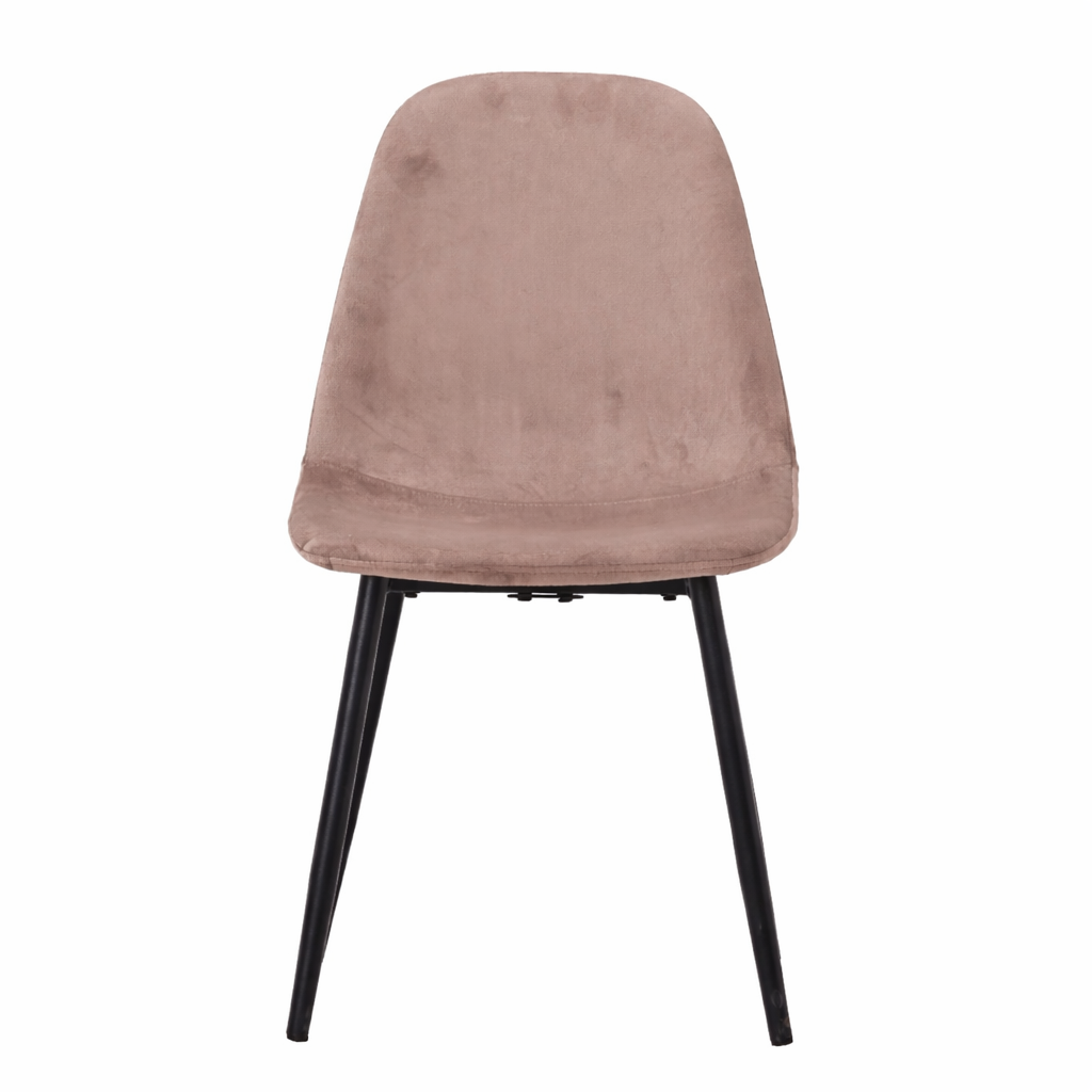 Set masă Bucatarie / Sufragerie cu 4 scaune, blat sintered stone gri și catifea, 120x70 cm