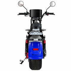 Scuter Electric 2 Persoane, Viteză Limitată 25 km/h – Fără Permis,  Motor 1500W, Baterie 20Ah, Suspensie Hidraulică, COC Inclus