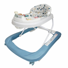 Premergător bebe KIDOO Baby Walker W1246UR2, cu jucării și muzică, 6–18 luni, Albastru
