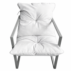 Set Mobilier Grădină AT PERFORMANCE® 4 Piese, Canapea 2 Locuri + 2 Fotolii + Măsuță cu Sticlă Securizată Neagră, Cadru Metalic