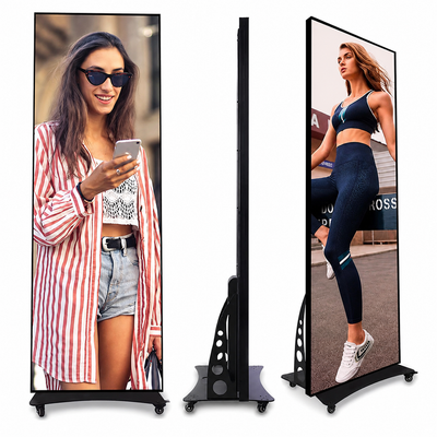 Ecran LED Publicitar Profesional Indoor P2.5, 192 × 64 cm, Rezoluție 768 × 256 px, WiFi, USB și LAN, Afișare Video, Imagini și Text