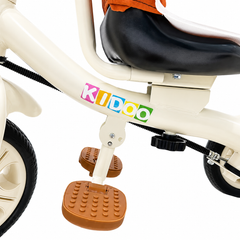 Tricicletă Evolutivă Kiddo KD-X06, Scaun Rotativ 360°, Copertină UV, Roți din Cauciuc, 9 Luni – 6 Ani