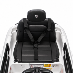 Mașinuță Electrică Pentru Copii Porsche, 12V, Telecomandă, MP3, USB, AUX, Radio FM, Viteză 2–4 km/h, Sarcină Maximă 30 kg, 3 Ani+
