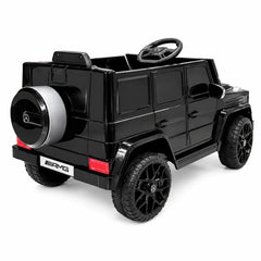 Mașină Electrică pentru Copii Tip SUV 4x4 Premium, Design Inspirat Mercedes G-Class AMG, 12V, Lumini LED, Muzică, Negru