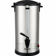 Termos Electric Profesional HALEY HY-6935L, 35L, 2500W, Inox 304, Robinet, Indicator Nivel Apă, Menținere Temperatură