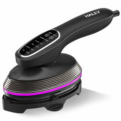 Aparat de Călcat Vertical și Orizontal cu Aburi HALEY® HY-6603, 2000W, Încălzire Rapidă în 20 Secunde, Jet de Abur 14–18 g/min, Rezervor 120 ml, Cap Rotativ 90°, Panou Tactil, 3 Niveluri de Abur, Protecție la Supraîncălzire