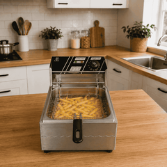 Friteuza Electrică Profesională din Inox AT-Performance – Putere 2500W, 6L