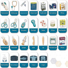 Set Doctor cu Troler – Jucărie Educativă 26 Piese, Cadoul Perfect pentru Copii