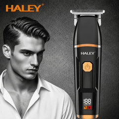 Aparat Profesional De Tuns Și Contur Haley HY-4512, Lamă Din Oțel, Acumulator 1300 mAh, Autonomie 150 Min, Display LED, USB Type-C