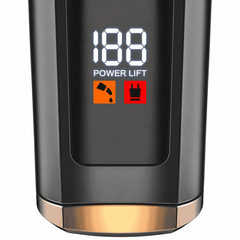 Aparat Profesional De Tuns Și Contur Haley HY-4512, Lamă Din Oțel, Acumulator 1300 mAh, Autonomie 150 Min, Display LED, USB Type-C