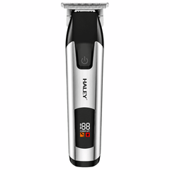 Mașină Profesională De Tuns Haley HY-4511, Acumulator 1200 mAh, Autonomie 150 Minute, Ecran Digital, Încărcare Type-C