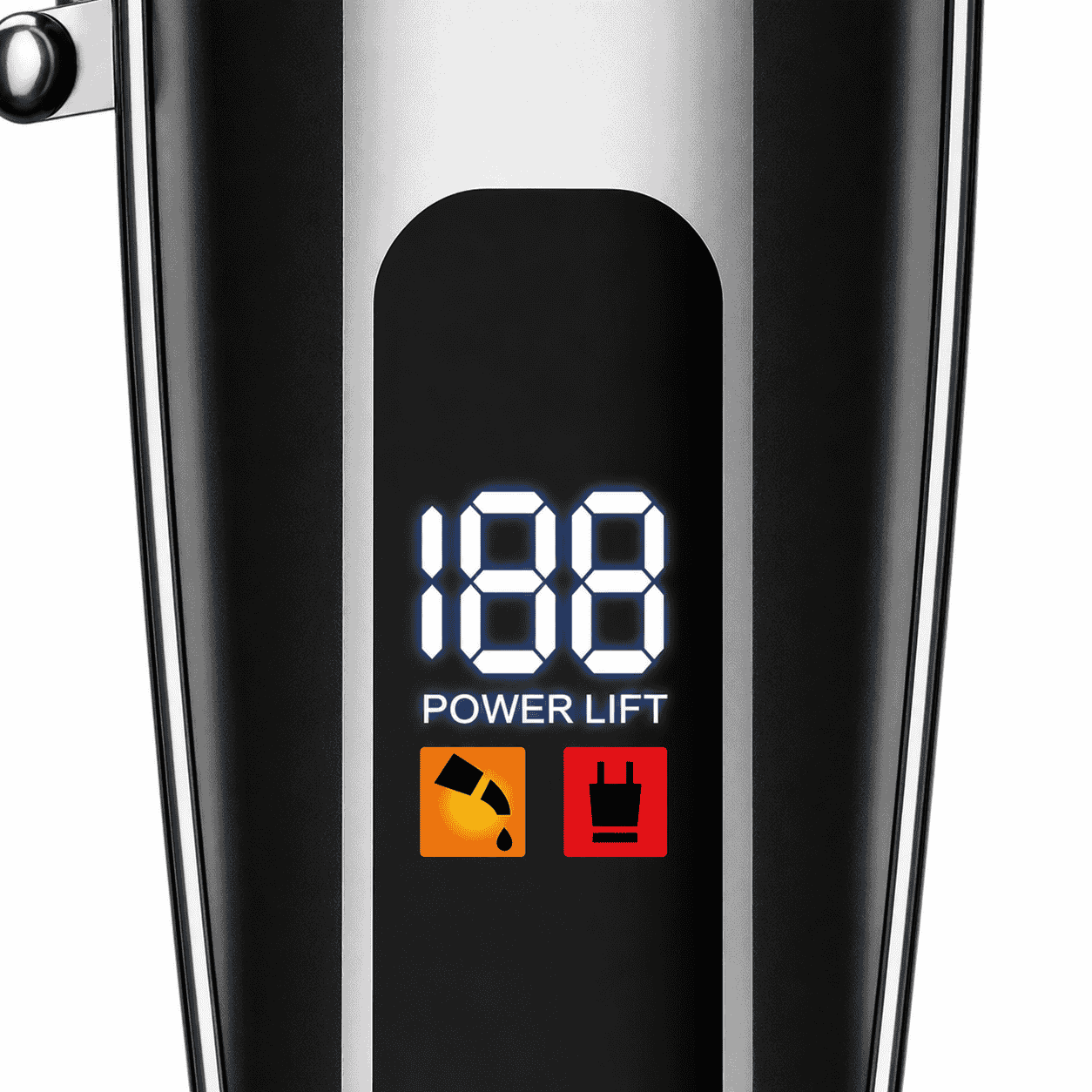 Mașină Profesională De Tuns Haley HY-4504, Acumulator 2000 mAh, Autonomie 180 Minute, Ecran LCD, Încărcare USB