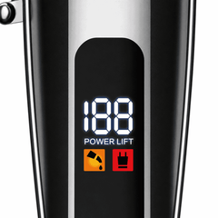 Mașină Profesională De Tuns Haley HY-4504, Acumulator 2000 mAh, Autonomie 180 Minute, Ecran LCD, Încărcare USB