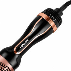 Perie Cu Aer Cald Haley HY-4028, 1200W, 3 Trepte De Temperatură, 2 Viteze, Protecție La Supraîncălzire