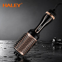 Perie Cu Aer Cald Haley HY-4028, 1200W, 3 Trepte De Temperatură, 2 Viteze, Protecție La Supraîncălzire