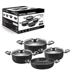 Set Oale AT Performance Royal MN-322, 7 Piese, Marble Non-Stick