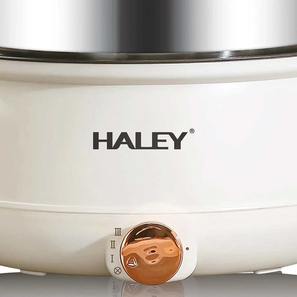Haley HY-505 Cooker Electric 5L + 3L, 1200W, Multifuncțional cu Aburire & Gătire