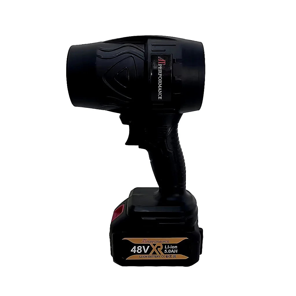 Suflantă Electrică Portabilă 48V AT Performance AT-939 cu 2 Baterii Li-Ion 5.0Ah și Încărcător