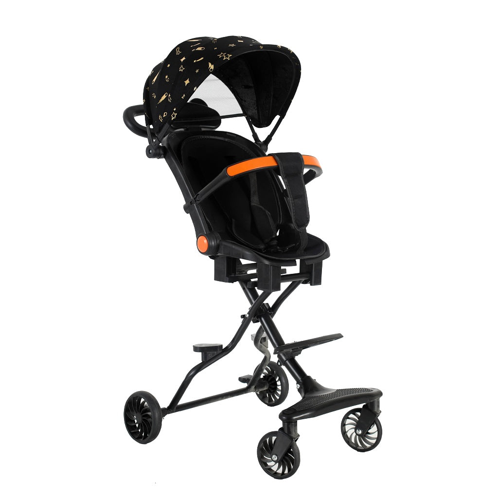 Cărucior Pliabil KIDOO KD-2010 – Compact, Ușor și Ideal pentru Călătorii, Copii 6–36 luni