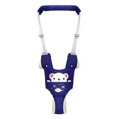 Ham Bebe cu Suport Tip Chilot Detasabil, KIDOO, Premergator, Asistare Mers, Varsta 6-24 luni, Ursulet, Bumbac, Plasa, Ergonomic si sigur
