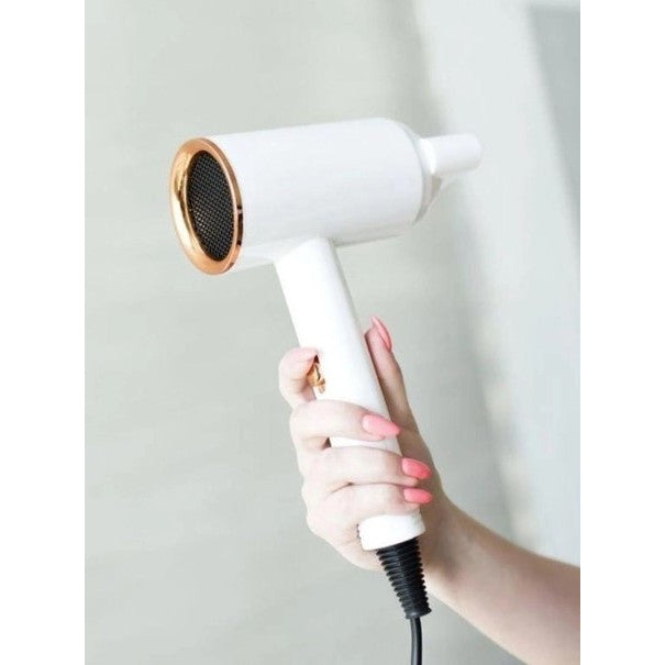 Uscator de par, At Performance, 2 trepte de viteza, aer cald, rece, 1250w, 1 concentrator, Alb