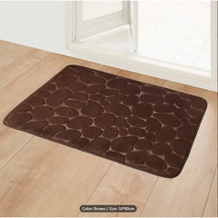 Covor baie, AT PERFORMANCE®, 100% poliester, 38X60 cm, maro