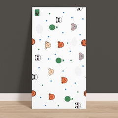 Set 10x Tapet Marmura, AT PERFORMANCE®, suprafata acoperire 1.8 mp, autoadeziv, waterproof, usor de montat, design modern, 30x60 cm, Alb cu model colorat