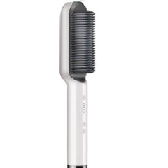Perie electrica AT PERFORMANCE din ceramica pentru indreptat parul, temperatura reglabila, 5 trepte, max. 190 ° C, pe par uscat fara efect de electrizare