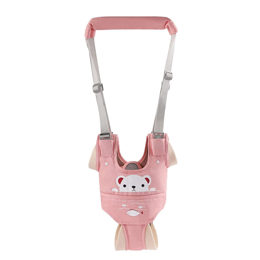 Ham Bebe cu Suport Tip Chilot Detasabil, At Performance, Premergator, Asistare Mers, Varsta 6-24 luni, Ursulet, Bumbac, Plasa, Ergonomic si sigur