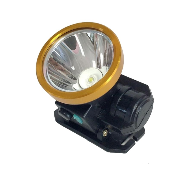 Lanterna De Cap AT PERFORMANCE, Frontala Cu Acumulator, Cu Incarcator De Priza, Banda elastica, 2000mA