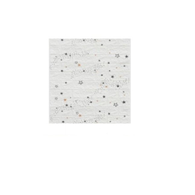 Set 10x Tapet 3D, autoadeziv/autocolant, At Performance, design modern, pentru interior, rezistent la apa 70 X 77cmx0, 5mm, Alb