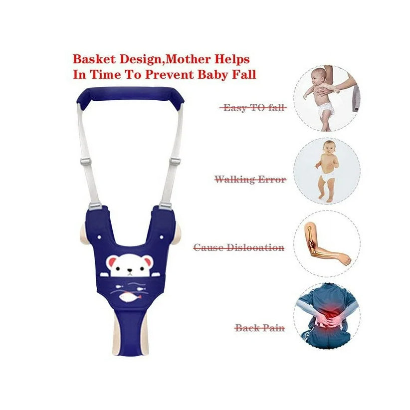 Ham Bebe cu Suport Tip Chilot Detasabil, At Performance, Premergator, Asistare Mers, Varsta 6-24 luni, Ursulet, Bumbac, Plasa, Ergonomic si sigur