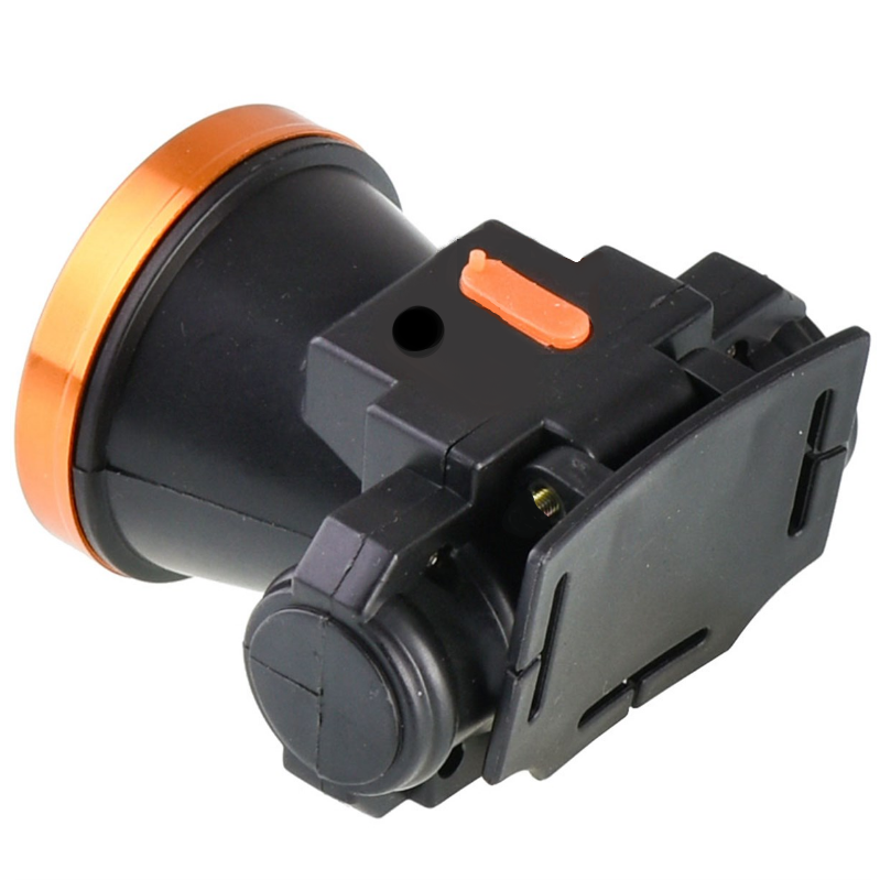 Lanterna De Cap AT PERFORMANCE, Frontala Cu Acumulator, Cu Incarcator De Priza, Banda elastica, 2000mA