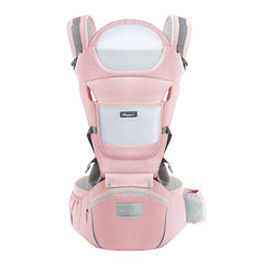 Marsupiu Multifunctional pentru bebelusi cu suport lombar, At Performance, Bumbac, 9 in 1, Varsta 0-36 luni, Verde