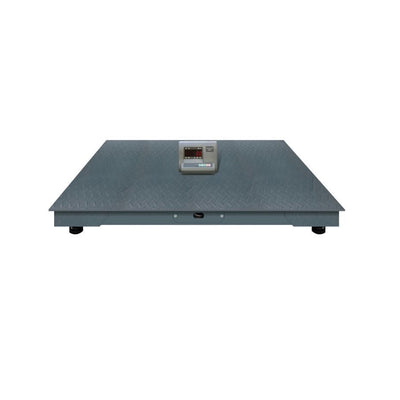 Cantar electronic AT PERFORMANCE industrial de 3000kg, cu platforma de 1x1m, tabla groasa de 0.5, 4 celule de cantarie, autonomie acumulator 12h