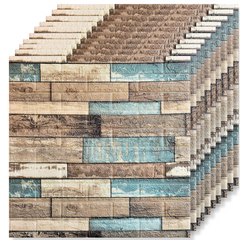 Set 10x Tapet 3D, autoadeziv/autocolant, At Performance, spuma moale, design modern, pentru interior, usor de curatat, rezistent la apa 70 X 77cm x5mm, multicolor NOU