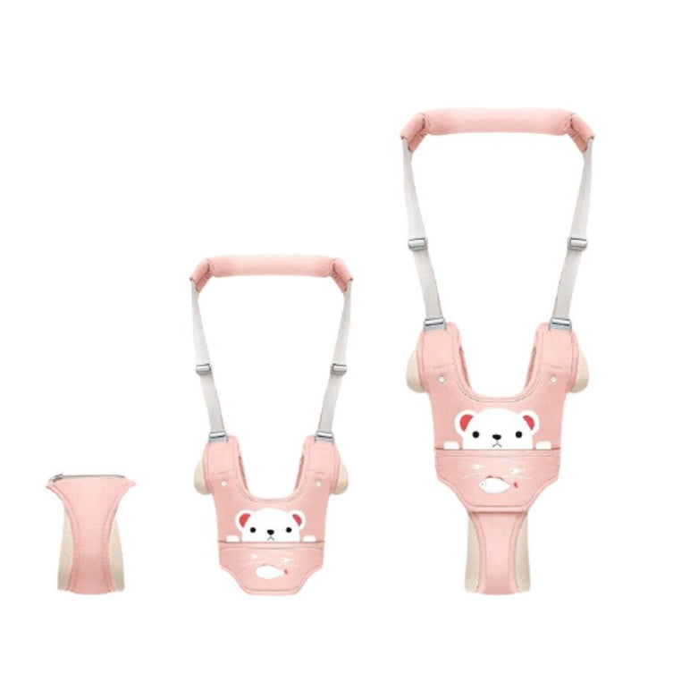 Ham Bebe cu Suport Tip Chilot Detasabil, At Performance, Premergator, Asistare Mers, Varsta 6-24 luni, Ursulet, Bumbac, Plasa, Ergonomic si sigur