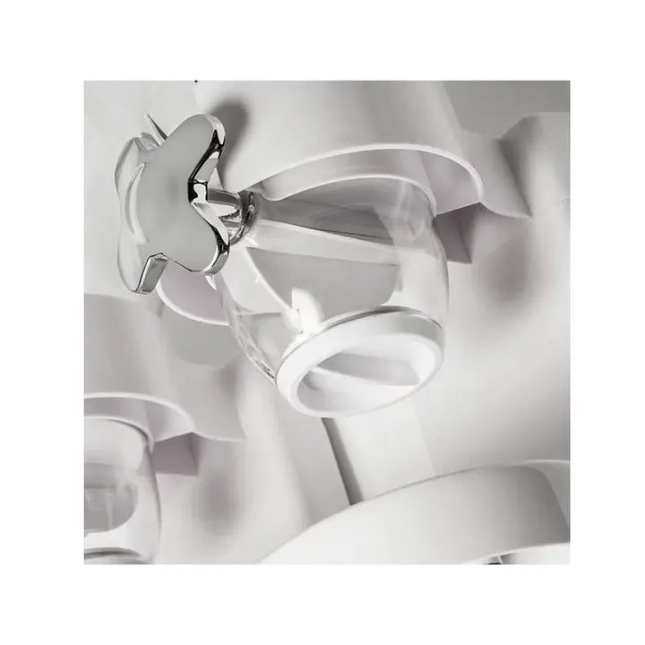 Dozator cu doua recipiente pentru cereale, nuci, orez, AT PERFORMANCE®, 2 l, 33 x 20 x 40 cm