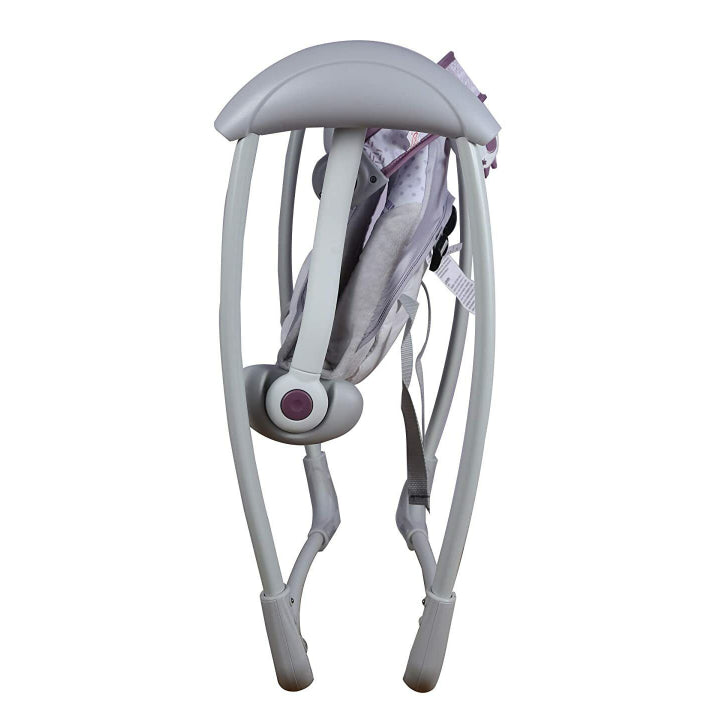 Leagan Electric pentru bebelusi, At Performance, Cu 7 melodii, 3 sunete naturale, 2 pozitii de reglare scaun, Roz